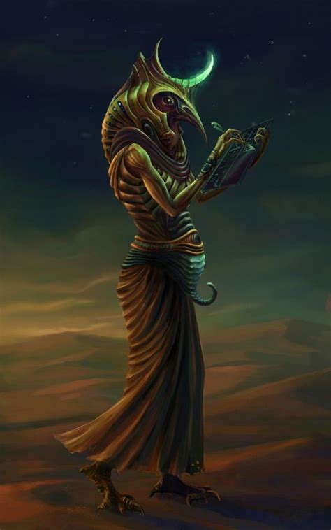 thoth egyptian mythology.